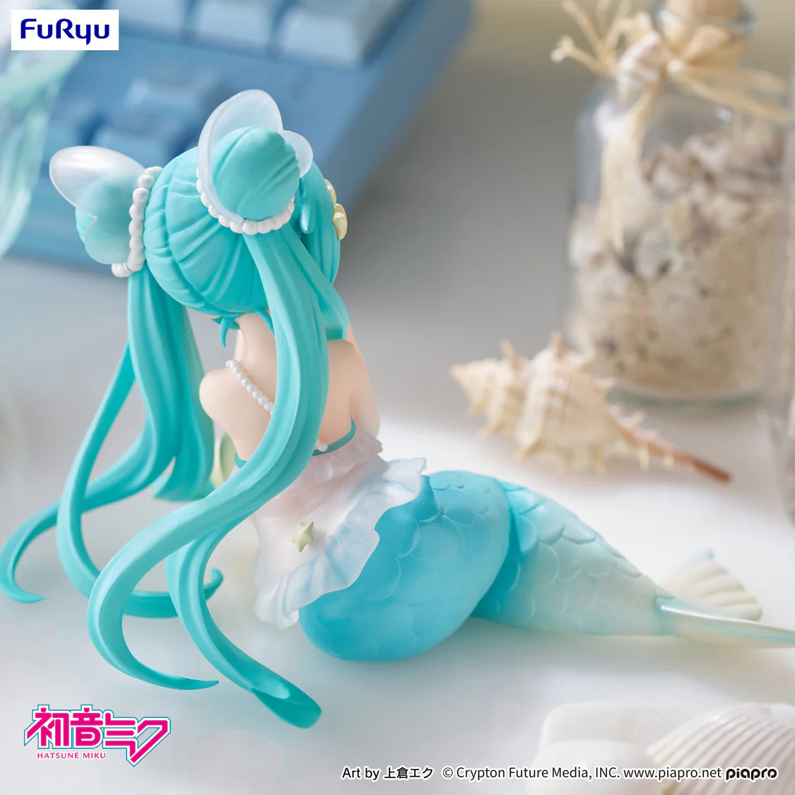 HATSUNE MIKU MERMAID DESKTOP FAIRY PRINCESS FIGURE - Action Figures - Anime