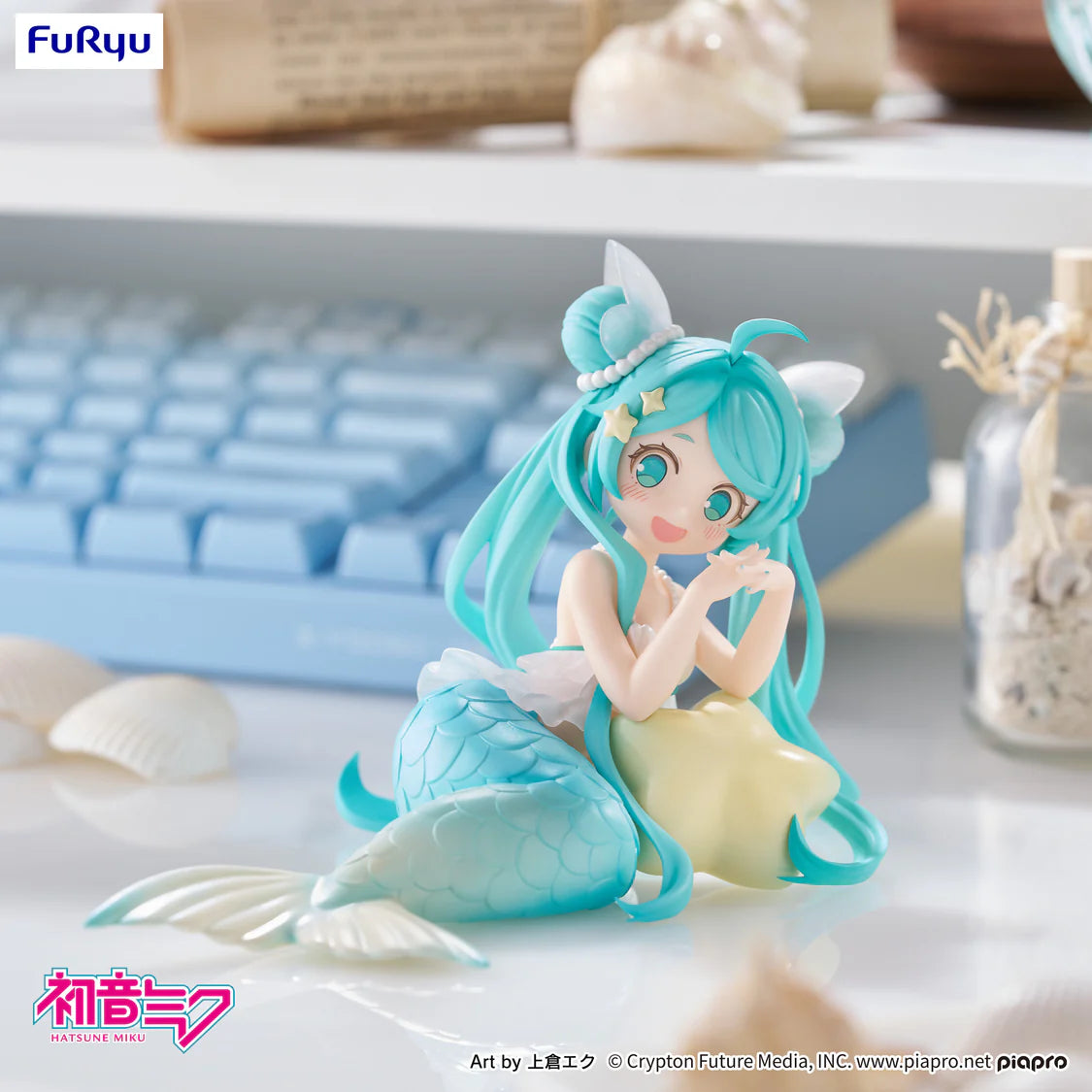HATSUNE MIKU MERMAID DESKTOP FAIRY PRINCESS FIGURE - Action Figures - Anime