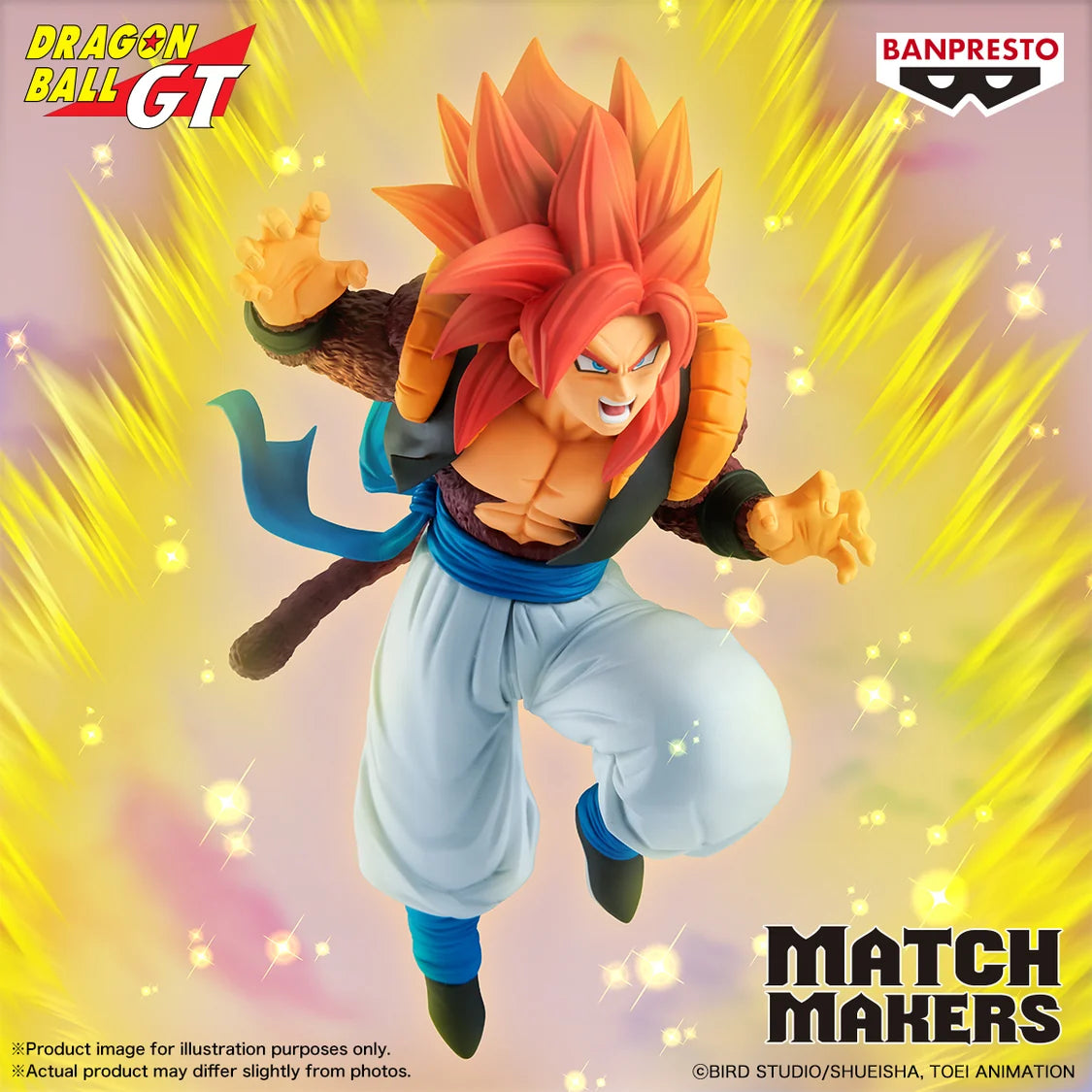 Dragon Ball GT Super Saiyan 4 Gogeta Match Makers Statue - Statues