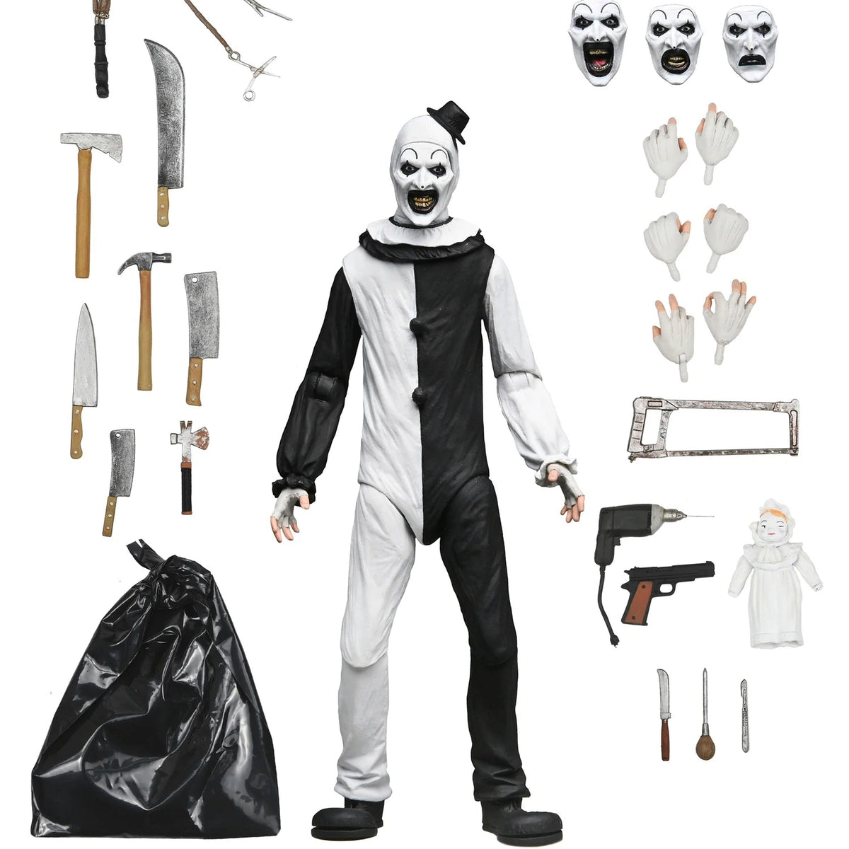 Terrifier – Art the Clown (Ben Cooper Series 9) Figure by NECA - Action Figures - Horror