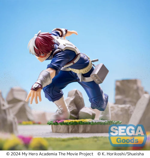 SEGA XROSS LINK MY HERO ACADEMIA THE MOVIE SHOTO TODOROKI FIGURE