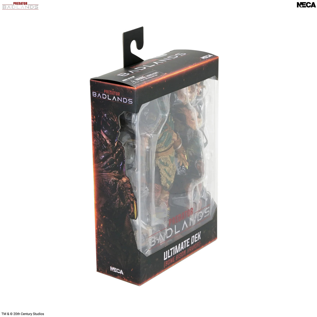 Predator: Badlands Dek (Bone Bison Armor) NECA Ultimate 7-Inch Scale Action Figure - Action Figures - Movies - Predator