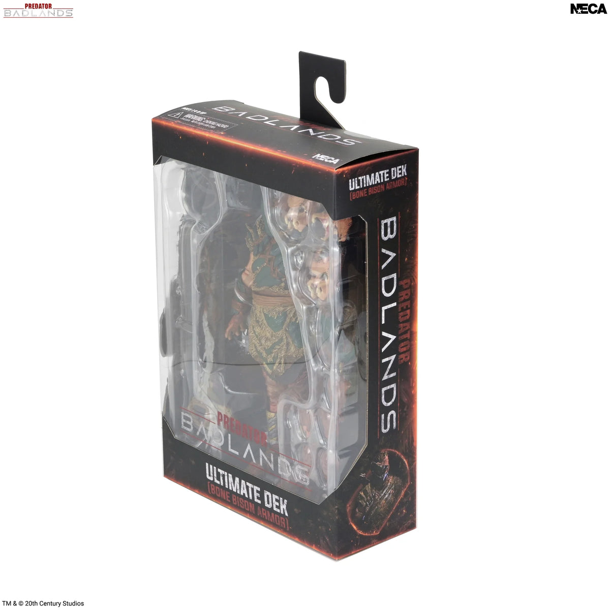 Predator: Badlands Dek (Bone Bison Armor) NECA Ultimate 7-Inch Scale Action Figure - Action Figures - Movies - Predator
