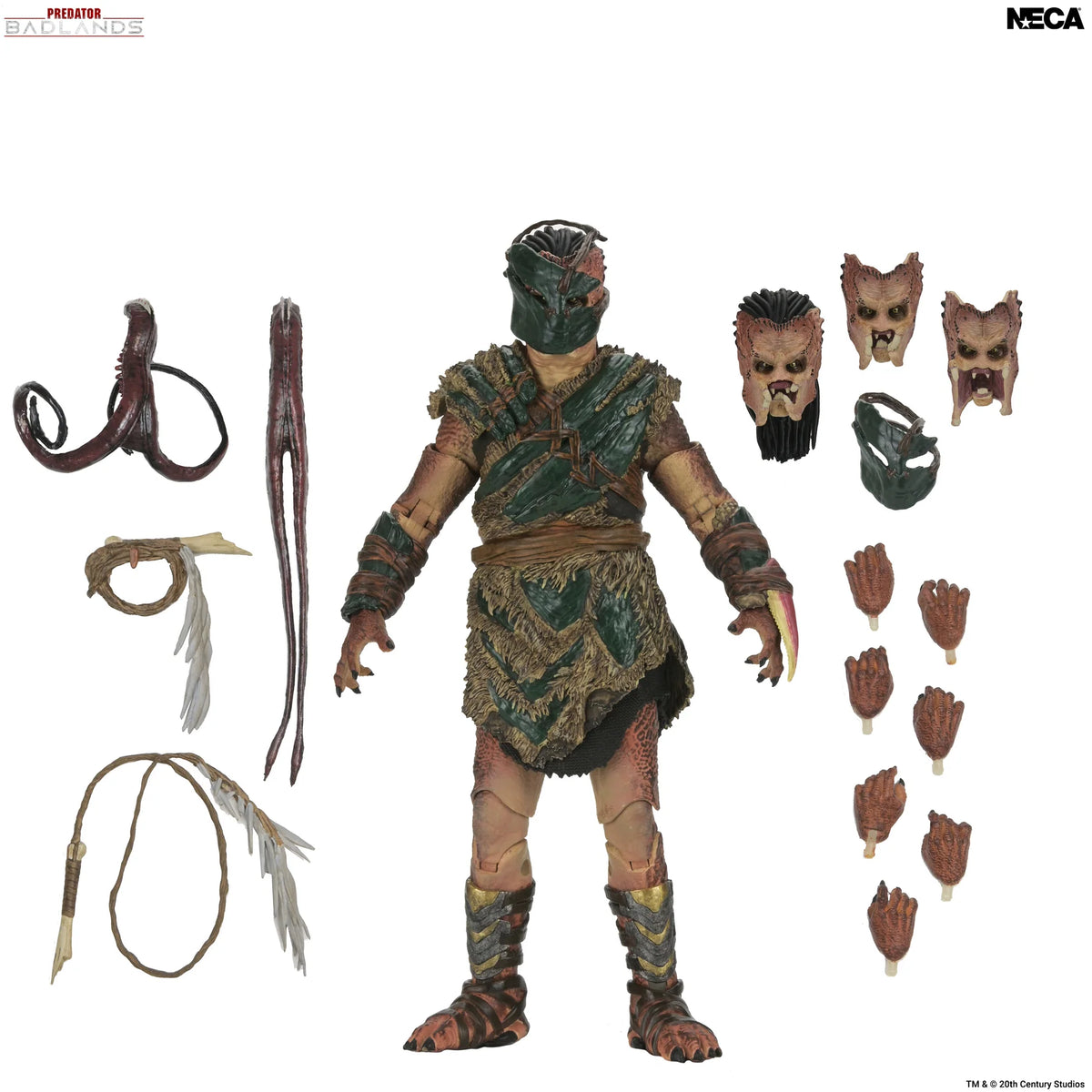 Predator: Badlands Dek (Bone Bison Armor) NECA Ultimate 7-Inch Scale Action Figure - Action Figures - Movies - Predator
