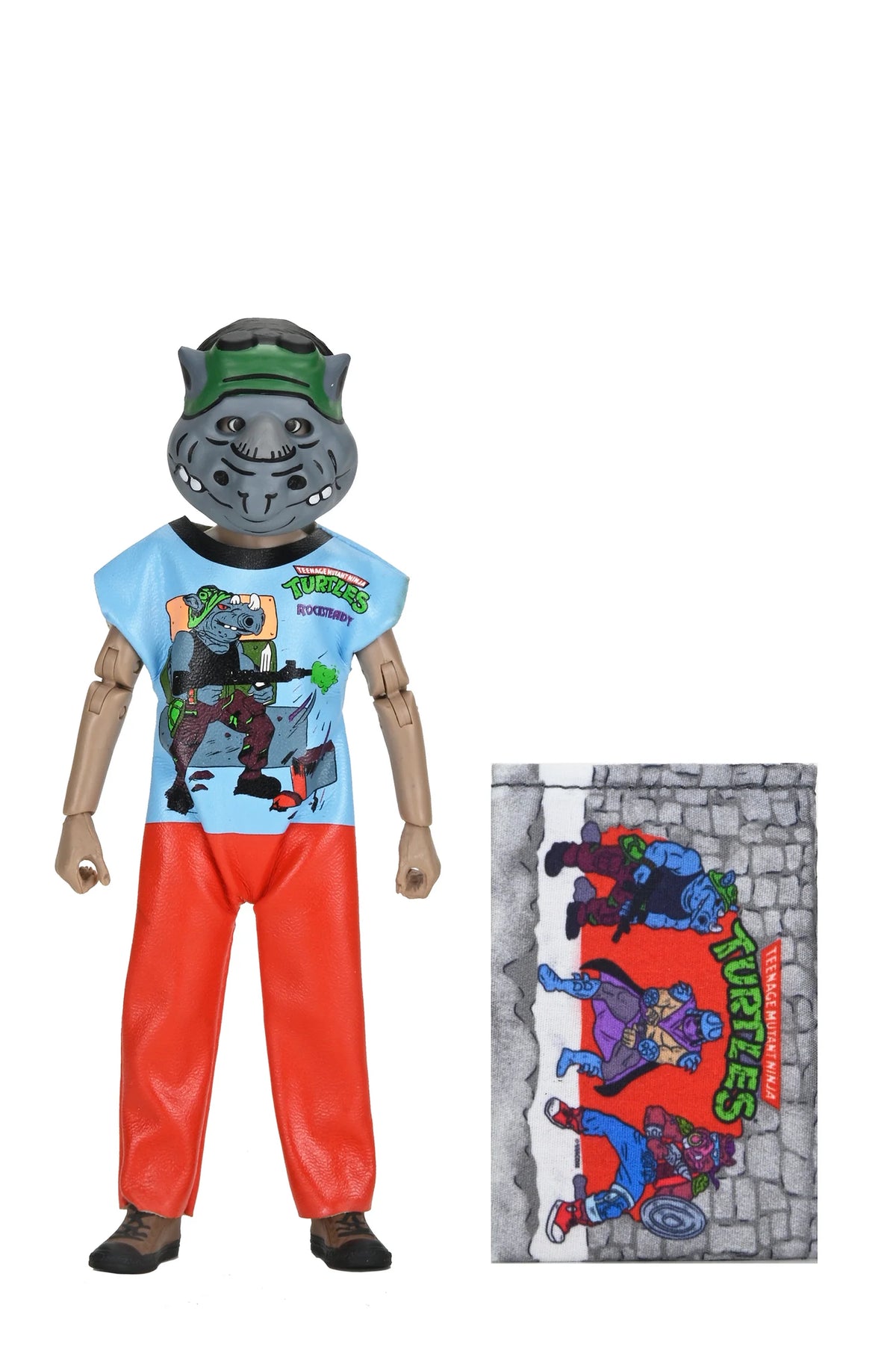TEENAGE MUTANT NINJA TURTLES ROCKSTEADY BEN COOPER FIGURE - Action Figures - Animation - TMNT