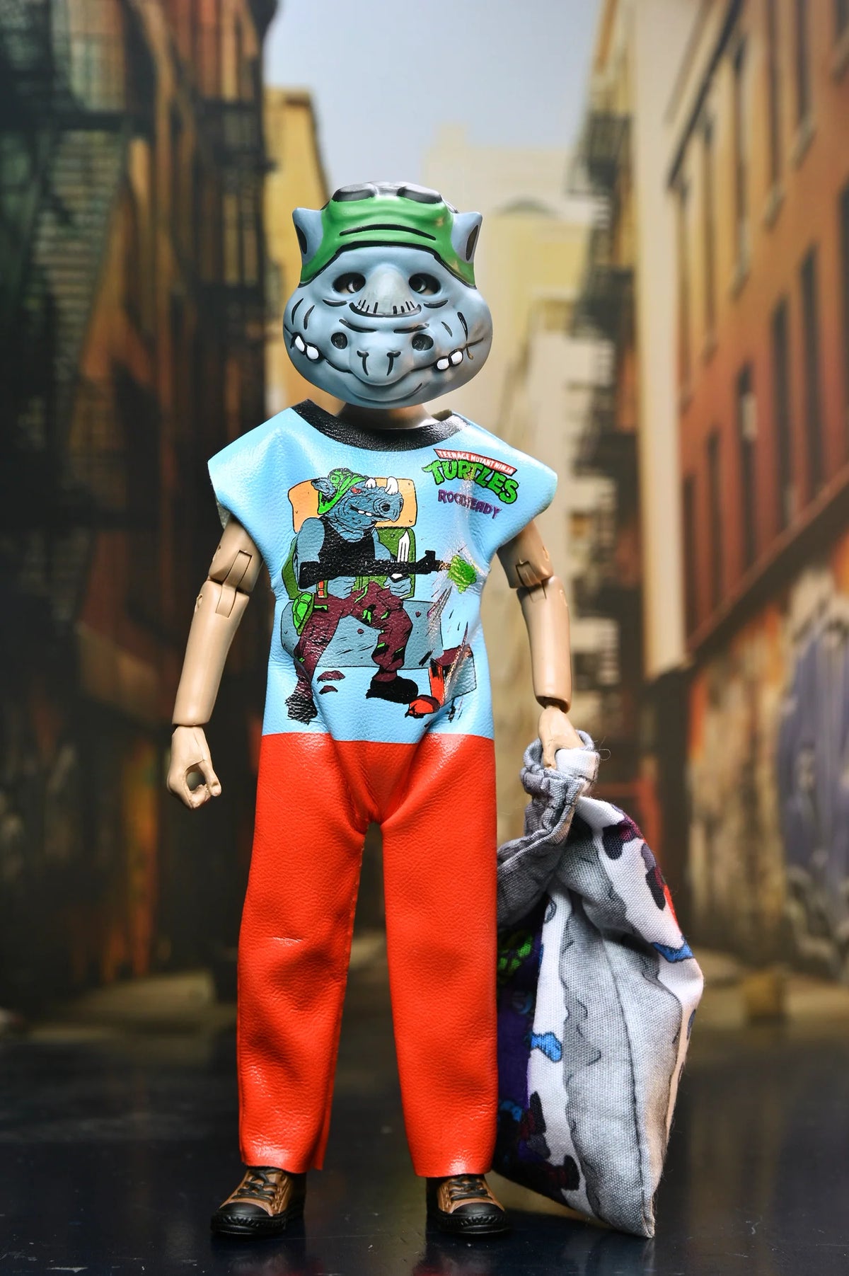 TEENAGE MUTANT NINJA TURTLES ROCKSTEADY BEN COOPER FIGURE - Action Figures - Animation - TMNT