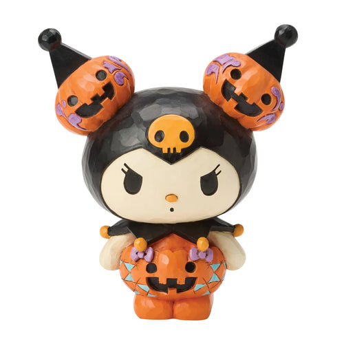 Hello Kitty and Friends Kuromi in Pumpkin Costume Jim Shore Figurine