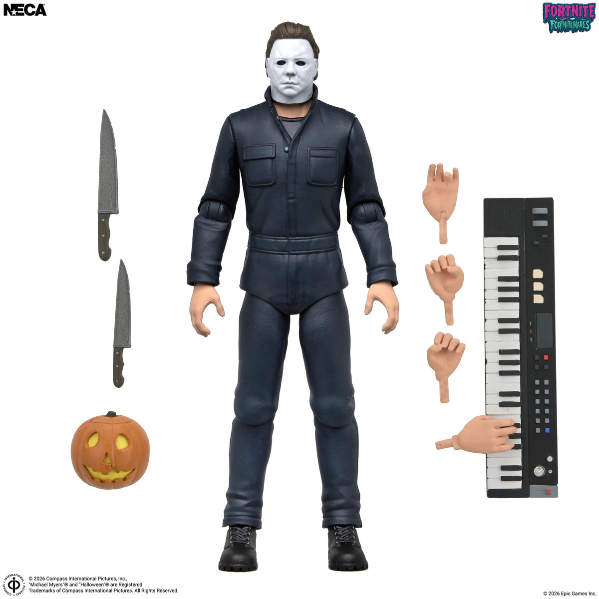 Fortnite x Halloween Fortnitemares Michael Myers 7-Inch Action Figure - Action Figures - Video Games - Fortnite
