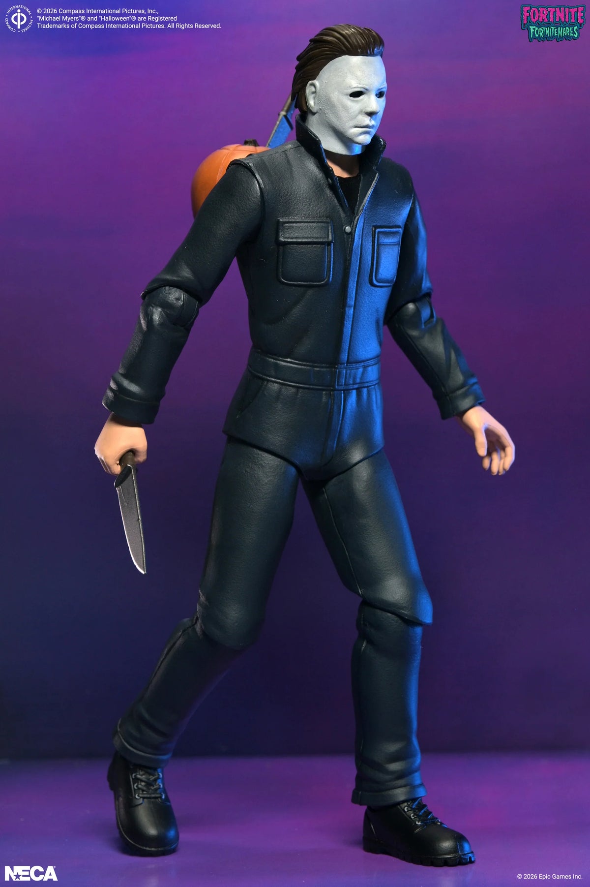 Fortnite x Halloween Fortnitemares Michael Myers 7-Inch Action Figure - Action Figures - Video Games - Fortnite