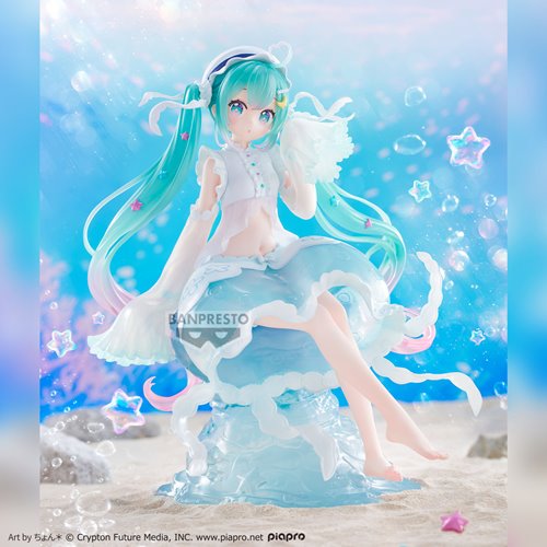 Hatsune Miku Banpresto Evolve Clearluxe Jellyfish Figure - Statues