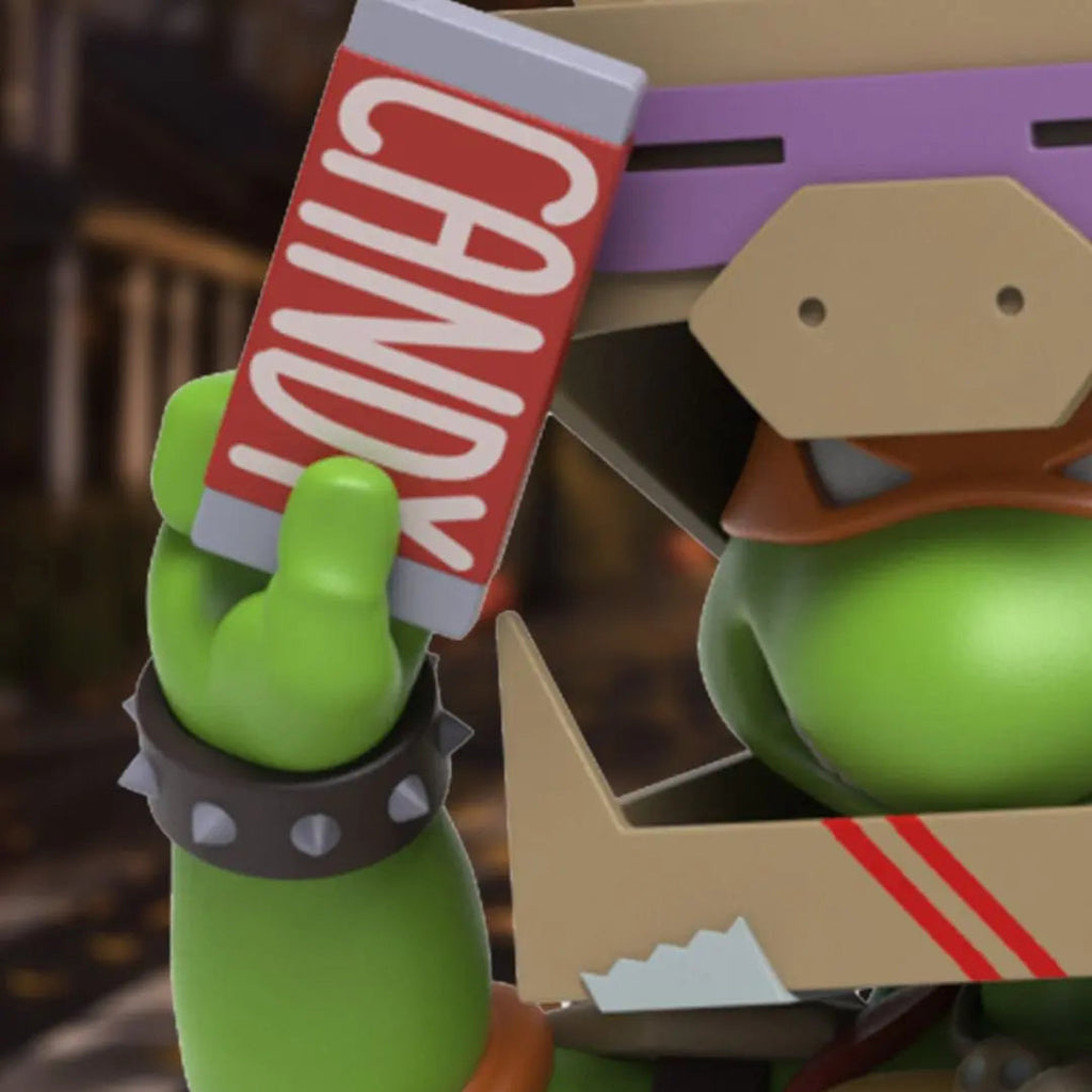 Michelangelo (Bebop Costume) – TMNT – Cowa-Boo-Nga Figure by Mighty Jaxx