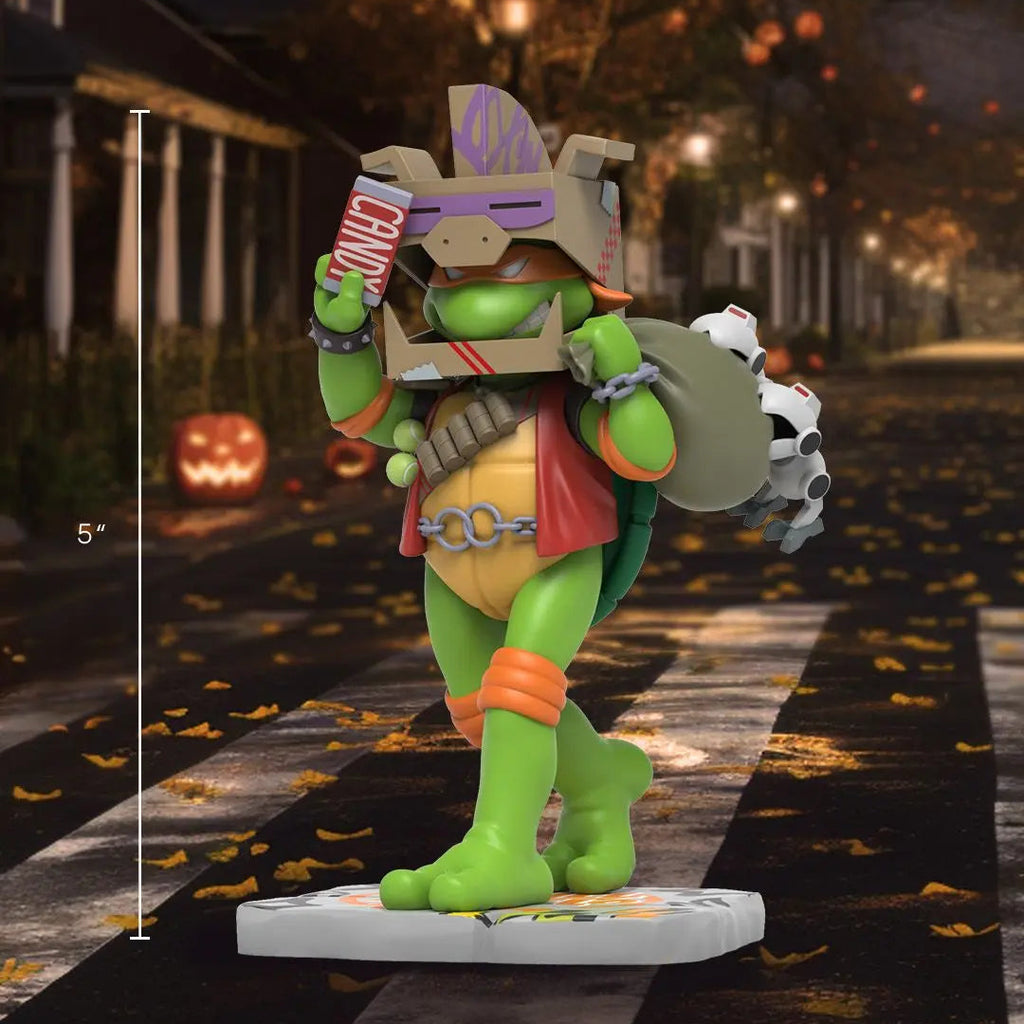 Michelangelo (Bebop Costume) – TMNT – Cowa-Boo-Nga Figure by Mighty Jaxx
