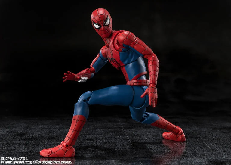 Spider-Man: Brand New Day figure crouched in a classic wall-crawling pose