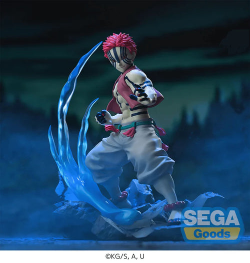 DEMON SLAYER AKAZA FIGURE SEGA XROSSLINK