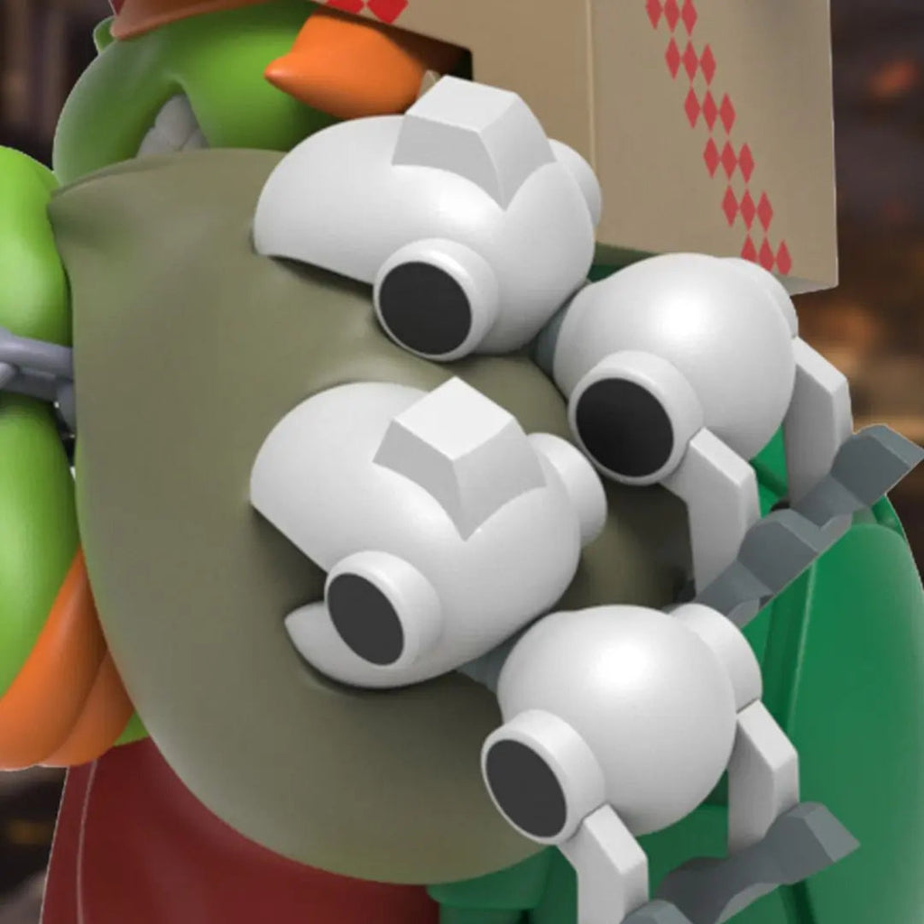 Michelangelo (Bebop Costume) – TMNT – Cowa-Boo-Nga Figure by Mighty Jaxx