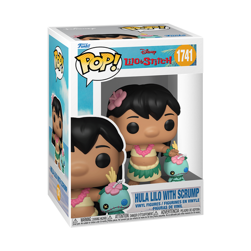 LILO & STITCH HULA LILO WITH SCRUMP #1741 POP!
