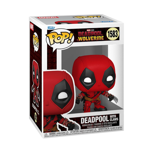 MARVEL DEADPOOL WITH CLAWS #1583 POP!