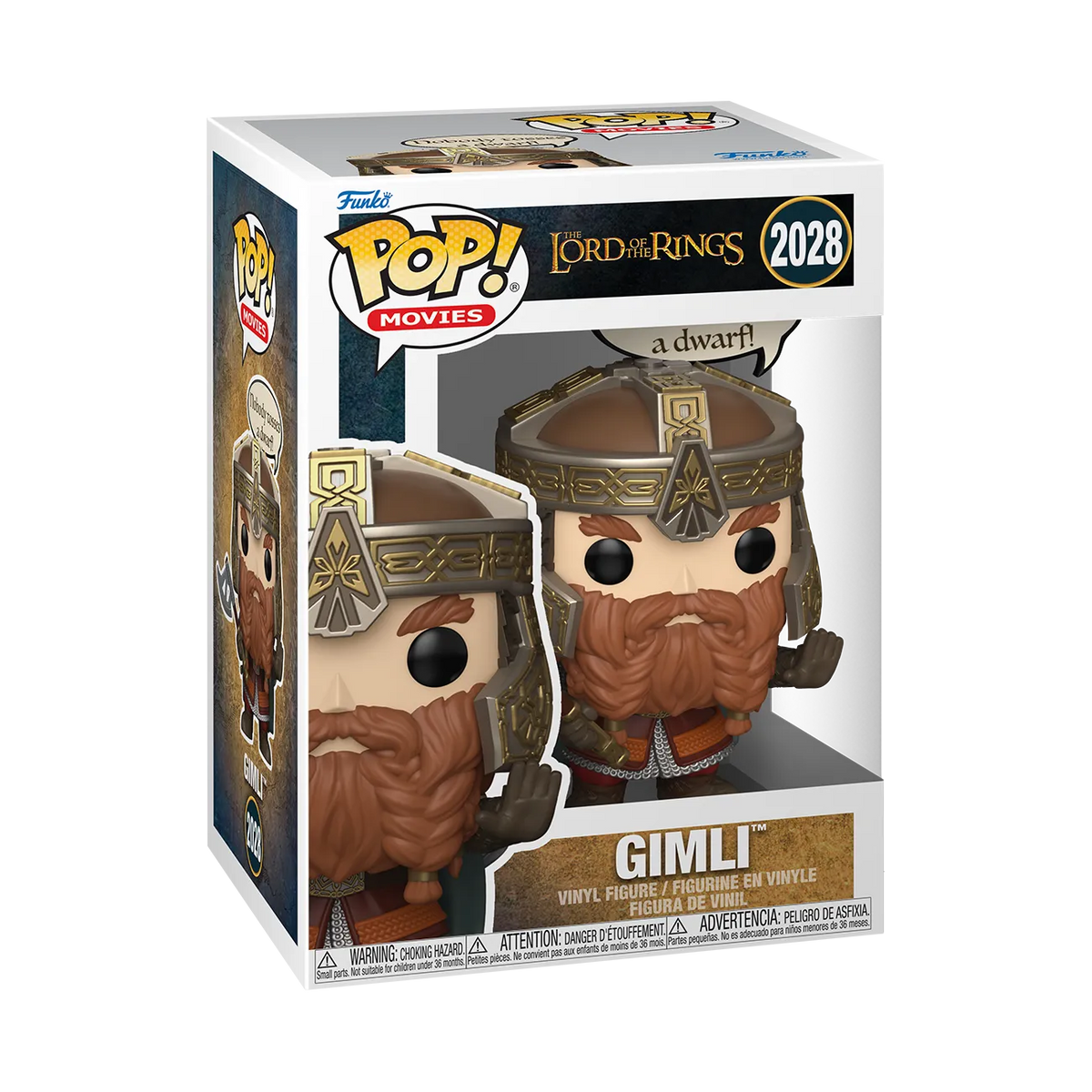 LORD OF THE RINGS GIMLI #2028 POP! - Funko - Funko Pops - Common - Movies