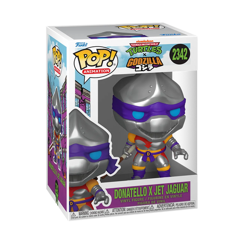 TMNT X GODZILLA DONATELLO X JET JAGUAR #2342 POP!