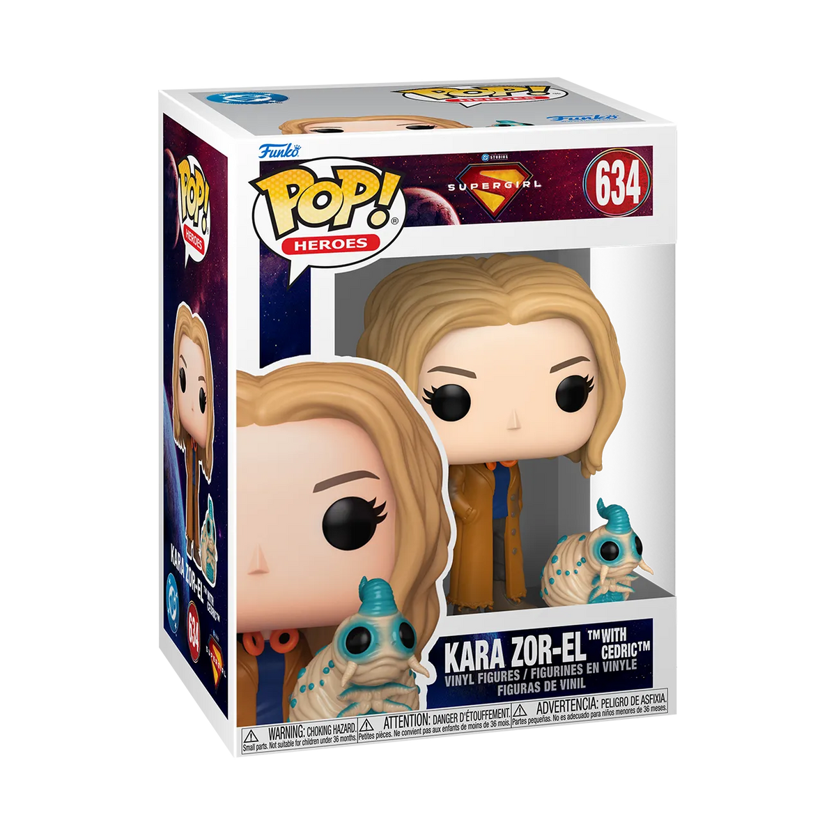 SUPERGIRL KARA ZOR-EL WITH CEDRIC #634 POP!