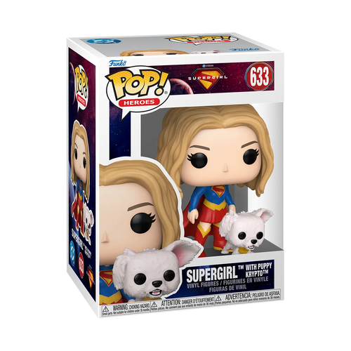 DC SUPERGIRL AND KRYPTO #633 POP!