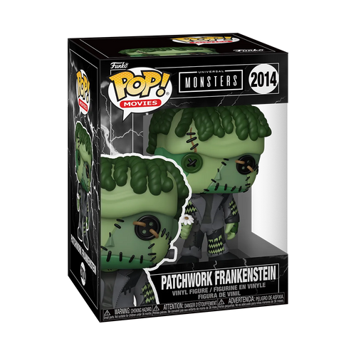 UNIVERSAL MONSTERS PATCHWORK FRANKENSTEIN #2014 POP!