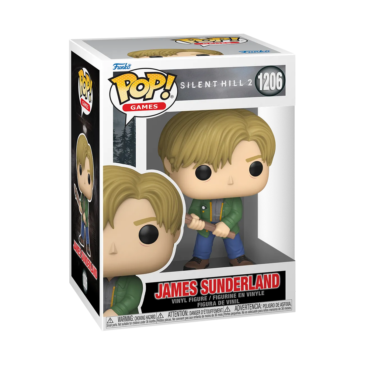 SILENT HILL 2 JAMES SUNDERLAND #1206 POP! - Funko - Funko Pops - Common - Games