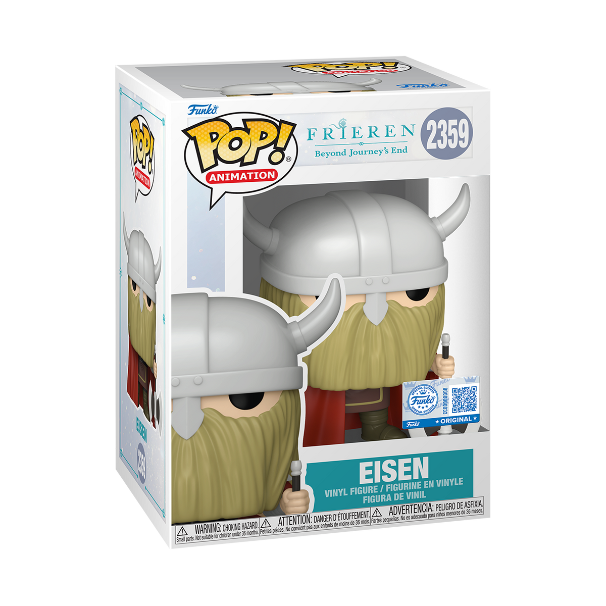 FRIEREN: BEYOND JOURNEY'S END EISEN #2359 POP! - Funko - Funko Pops - Common - Animation