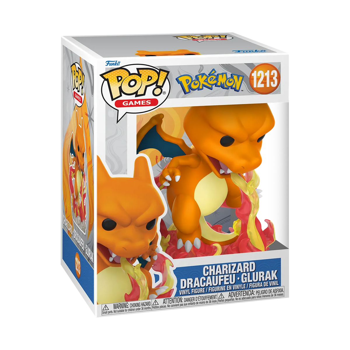 Pokémon Premium Charizard Pop! #1213 - Funko - Funko Pops - Common - Games