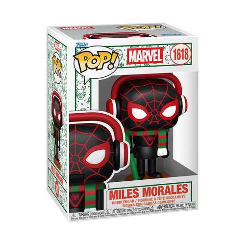 Marvel Holiday Miles Morales Nutcracker Funko Pop! #1618