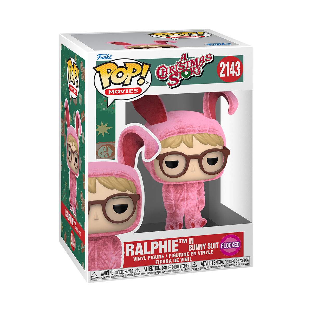 A Christmas Story Ralphie in Bunny Suit Flocked Funko Pop! #2143 - Funko - Funko Pops - Common