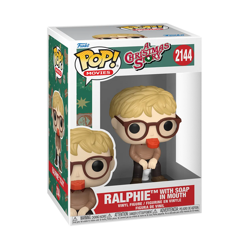 A Christmas Story Ralphie with Soap in Mouth Funko Pop! #2144