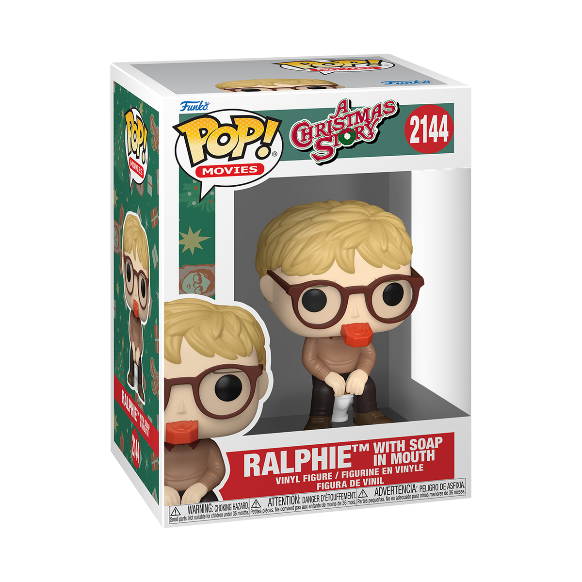 A Christmas Story Ralphie with Soap in Mouth Funko Pop! #2144 - Unclassified