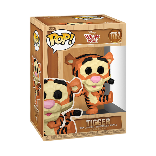 Disney Winnie the Pooh Tigger Whittled Deco Pop! #1762