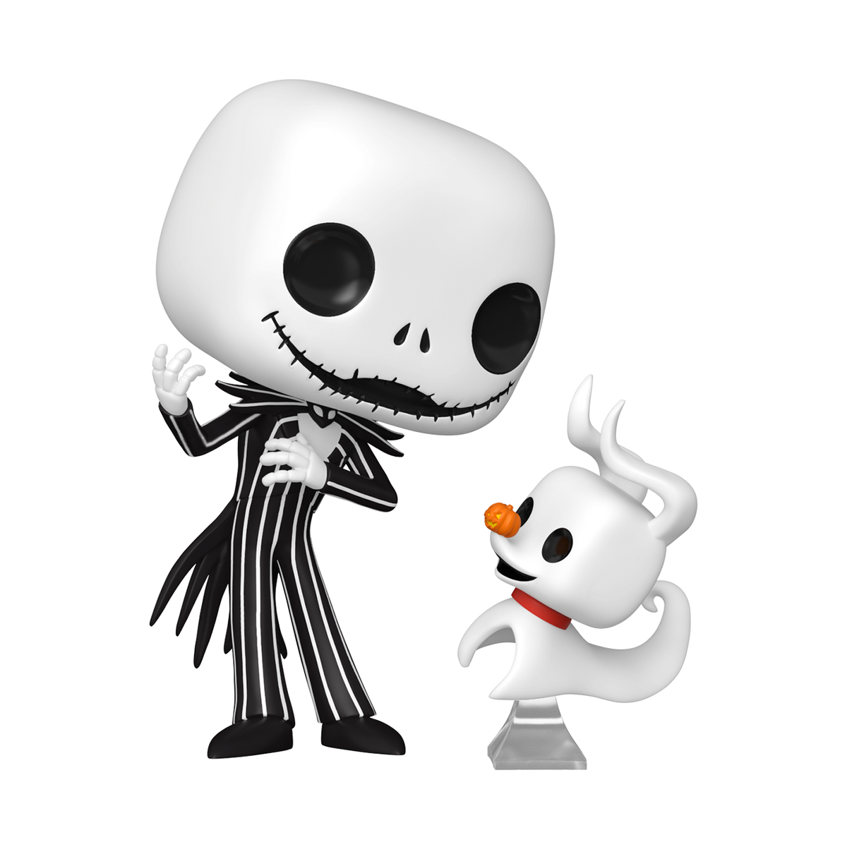 Disney The Nightmare Before Christmas Jack Skellington with Zero Pop! #1808 - Funko - Funko Pops - Common - Disney