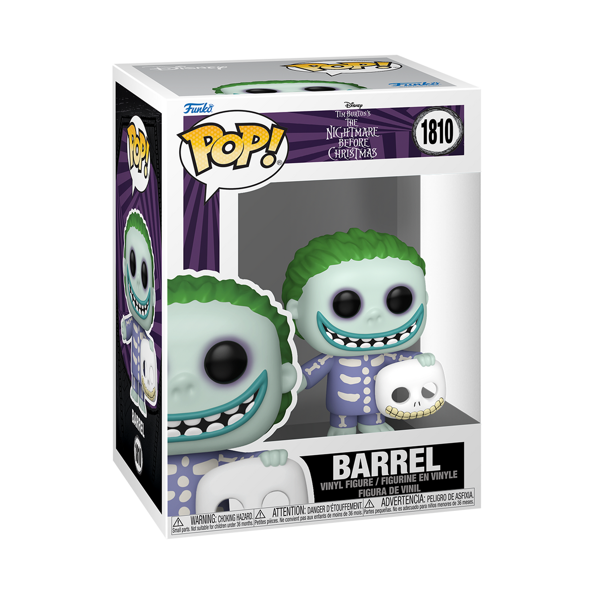 The Nightmare Before Christmas Barrel Pop! #1810 - Funko - Funko Pops - Common - Disney