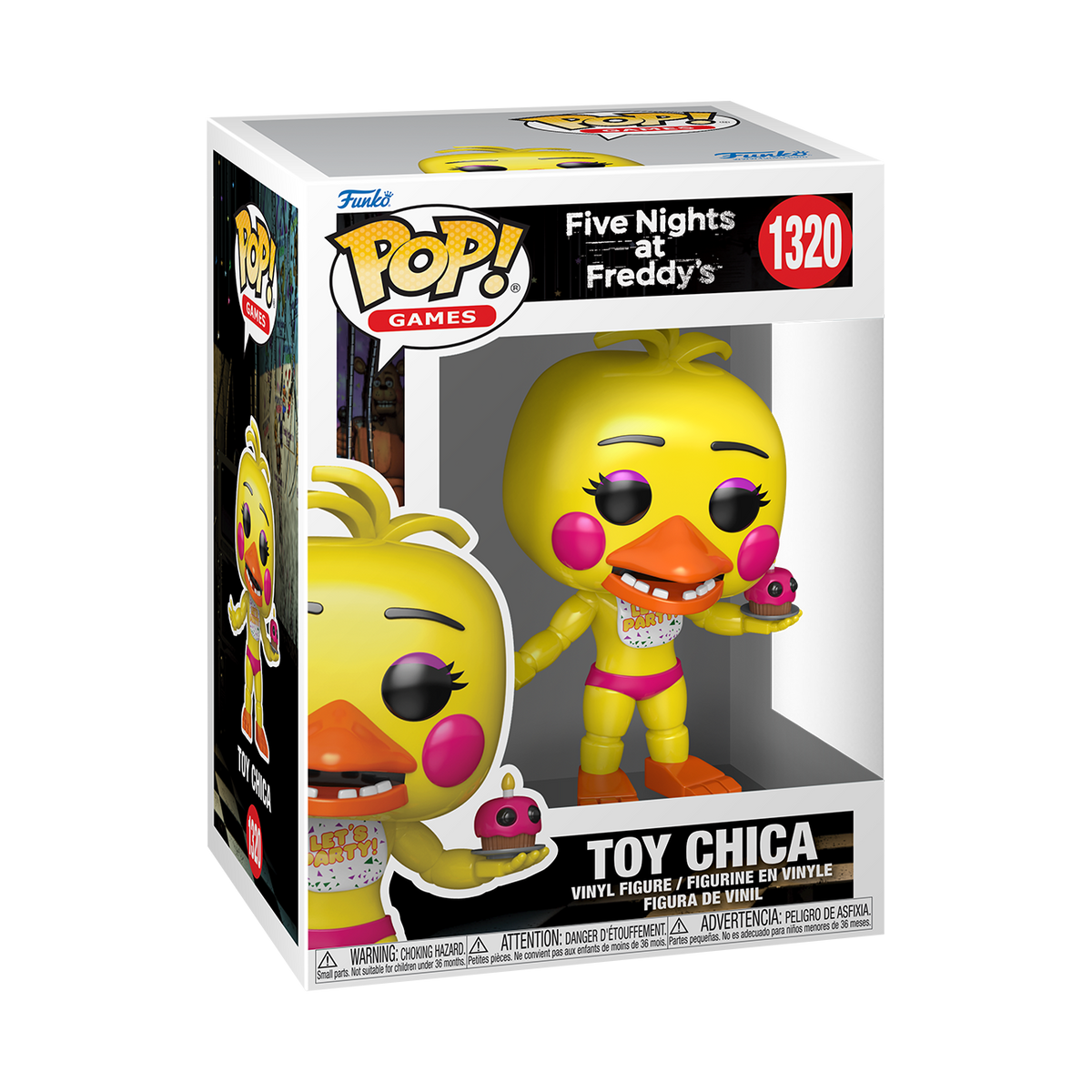 Five Nights at Freddy's Toy Chica Pop! #1320 - Funko - Funko Pops - Common - Games