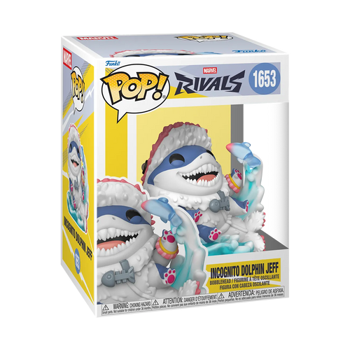 Marvel Rivals Incognito Dolphin Jeff Premium Pop! #1653