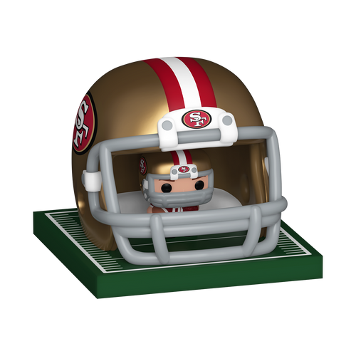 NFL San Francisco 49ers Bitty Pop! Helmet & Player