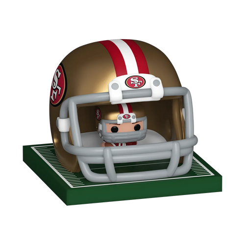 NFL San Francisco 49ers Bitty Pop! Helmet & Player