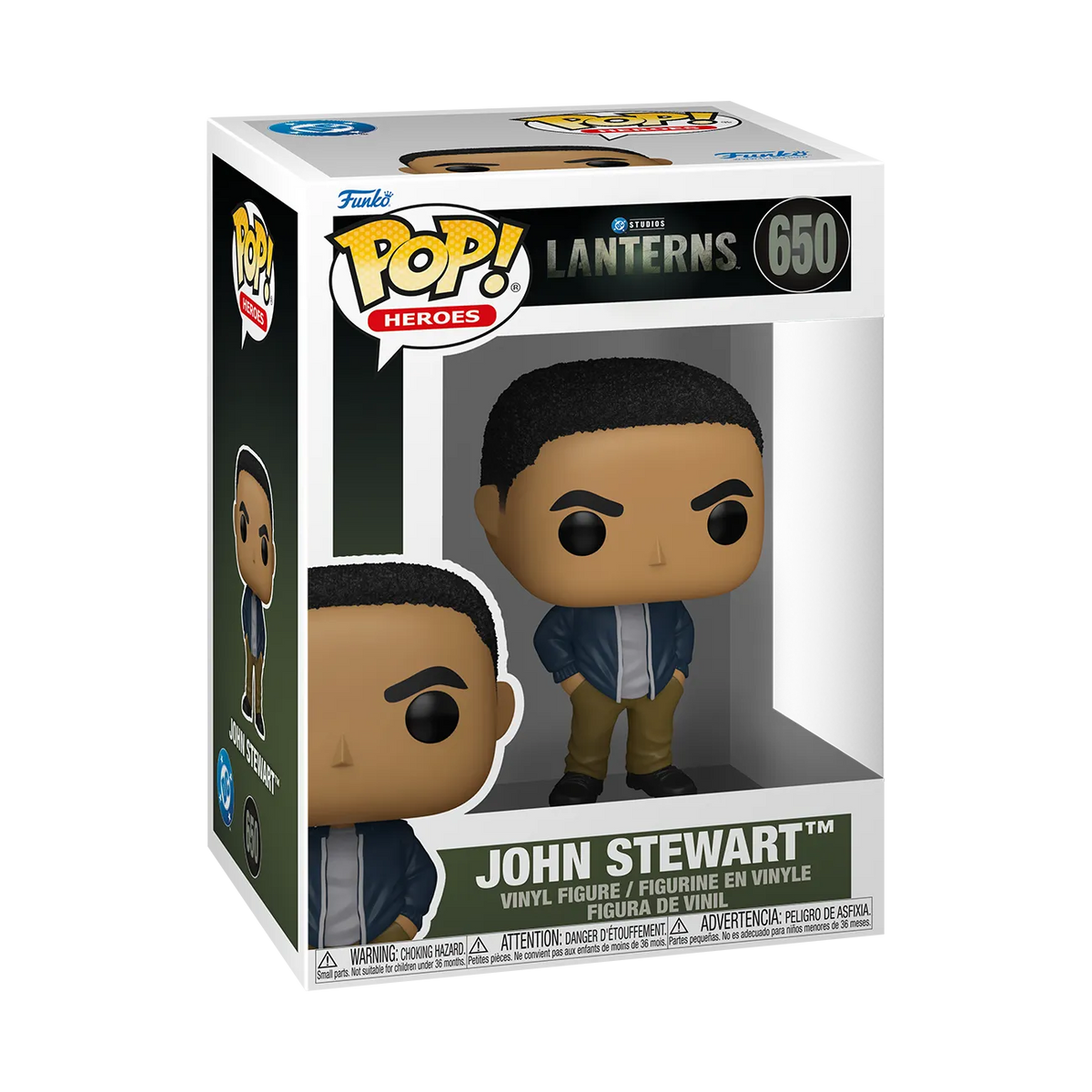 DC Studios Lanterns John Stewart Pop! #650 - Funko - Funko Pops - Common - DC Comics