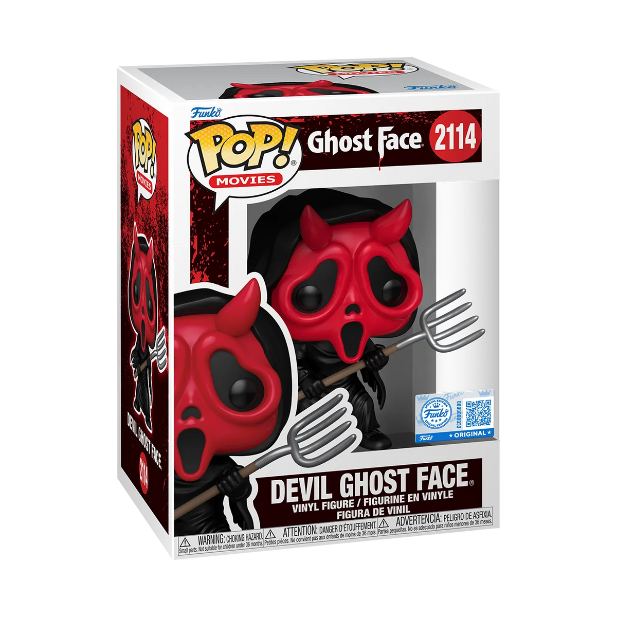 Scream Devil Ghost Face Pop! #2114 - Funko - Funko Pops - Common - Horror