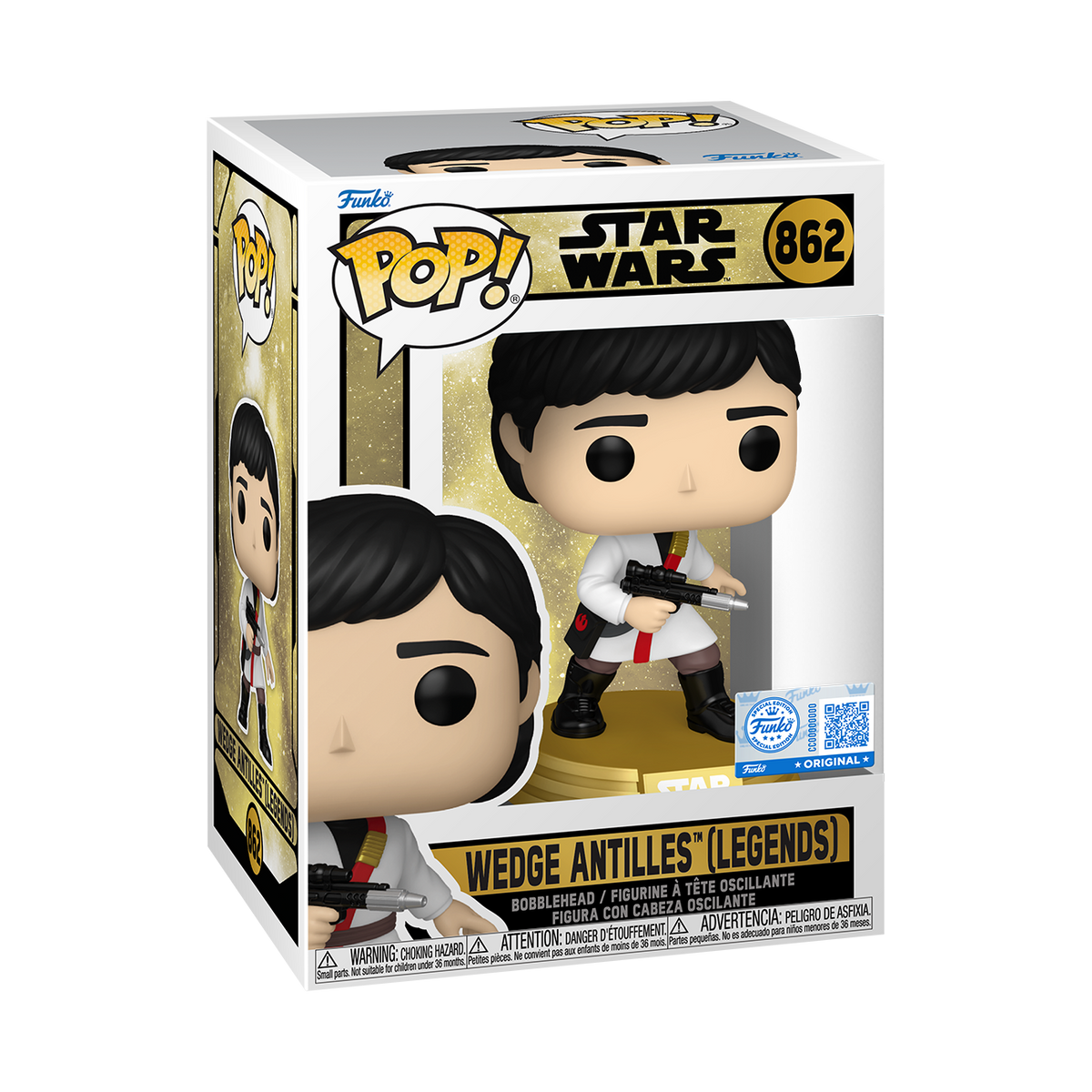 Star Wars Legends Wedge Antilles Pop! #862 - Funko - Funko Pops - Common - Star Wars