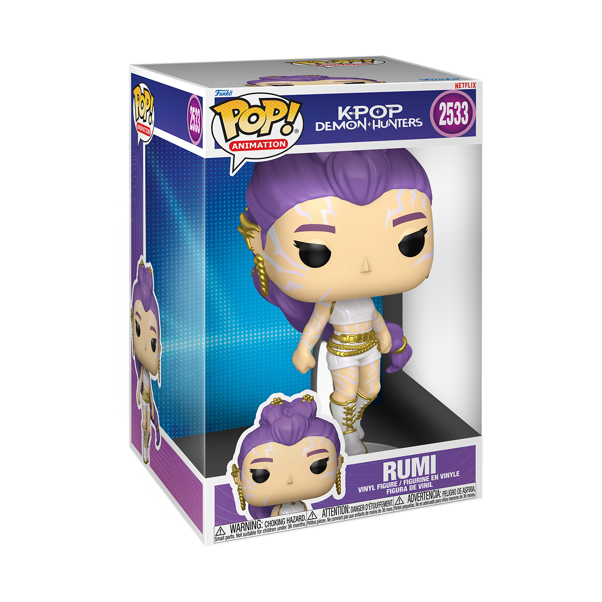 KPop Demon Hunters Rumi Jumbo Pop! #2533 - Funko - Funko Pops - Common - Animation