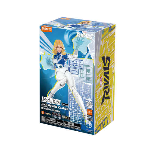 Marvel Rivals Invisible Woman BLOKEES Champion Class Model Kit