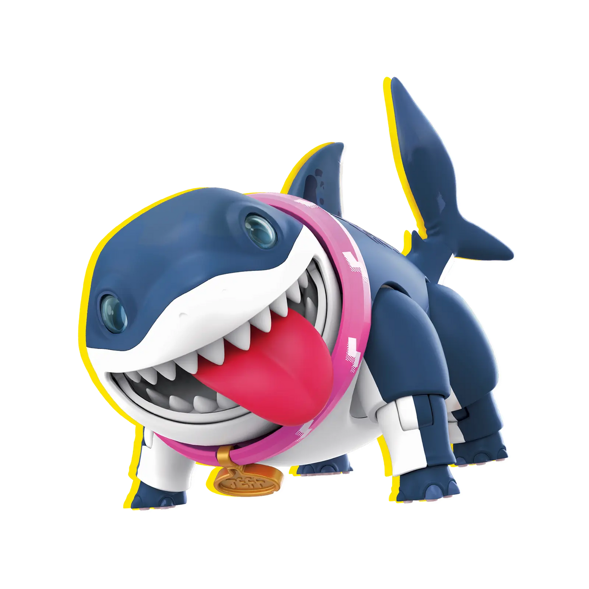 Completed Model kit of Jeff the Land Shark from Marvel Rivals - Model Kits