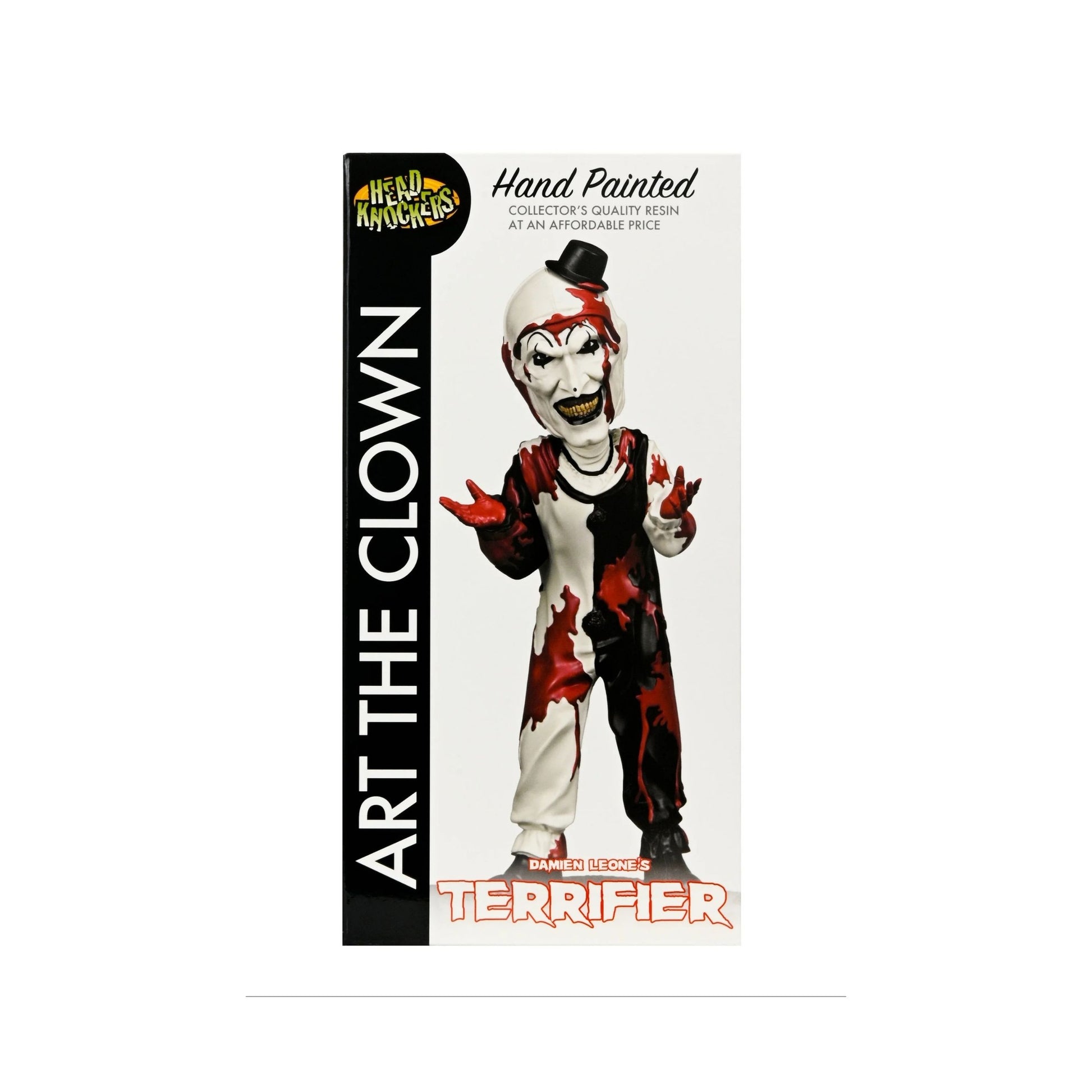 Terrifier – Art the Clown Head Knockers Art Statue by NECA