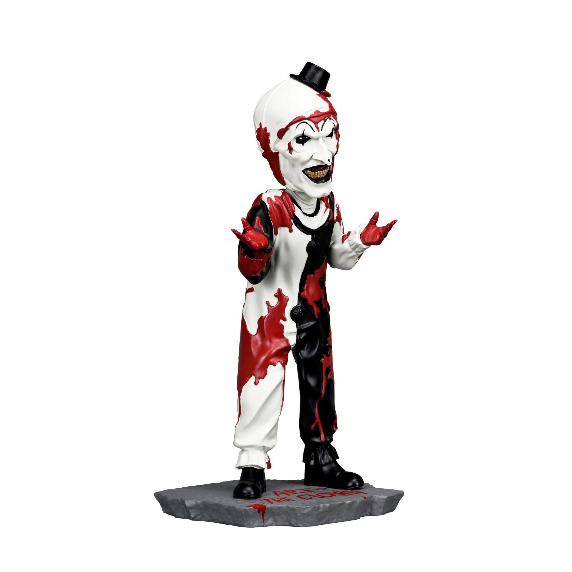 Terrifier – Art the Clown Head Knockers Art Statue by NECA