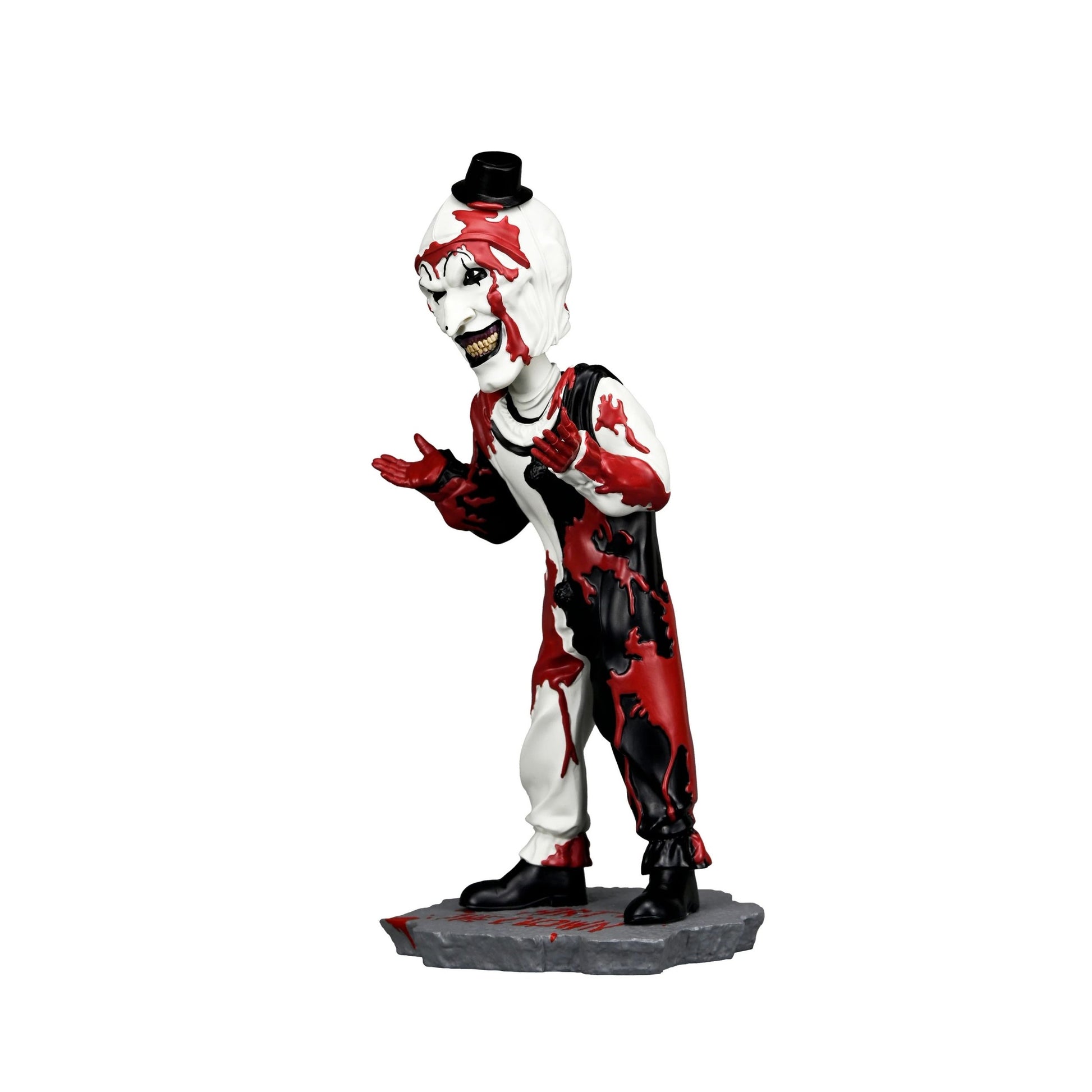 Terrifier – Art the Clown Head Knockers Art Statue by NECA