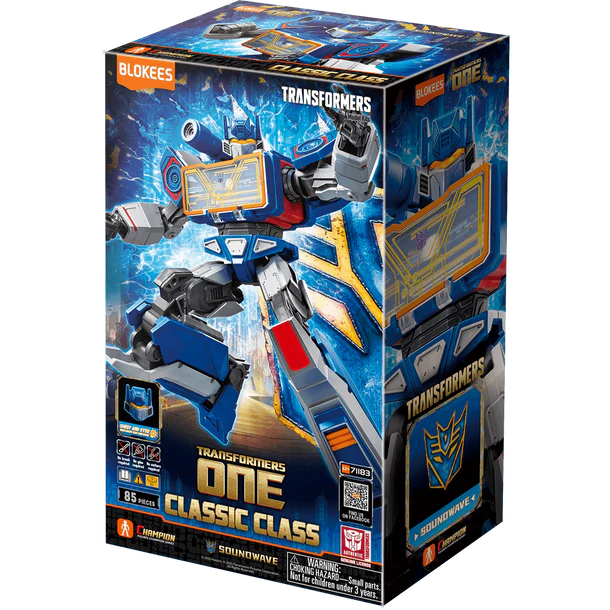 BLOKEES Classic Class #17 Soundwave Model Kit Transformers One